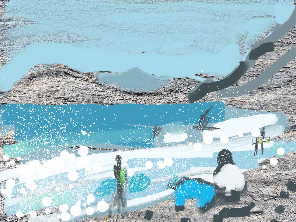 La Pagoma Surfers, Lanzarote | Digital Art | 210 x 297mm | £150