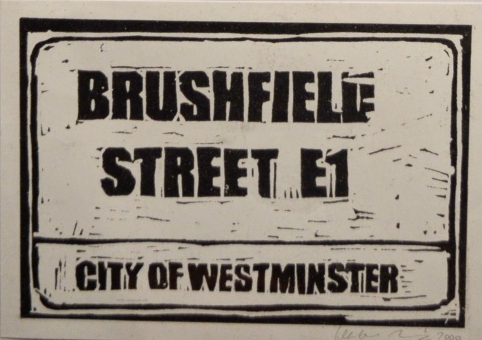 Brushfield Street | Monoprint | 200 x 145mm | £200.00