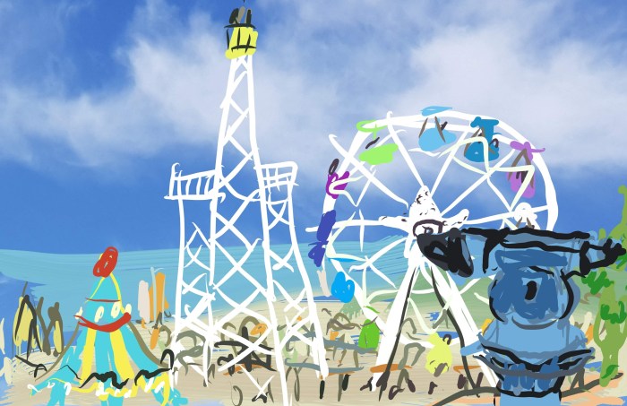 Barcelona from Tibidabo | Digital | 297 x 210mm | £150