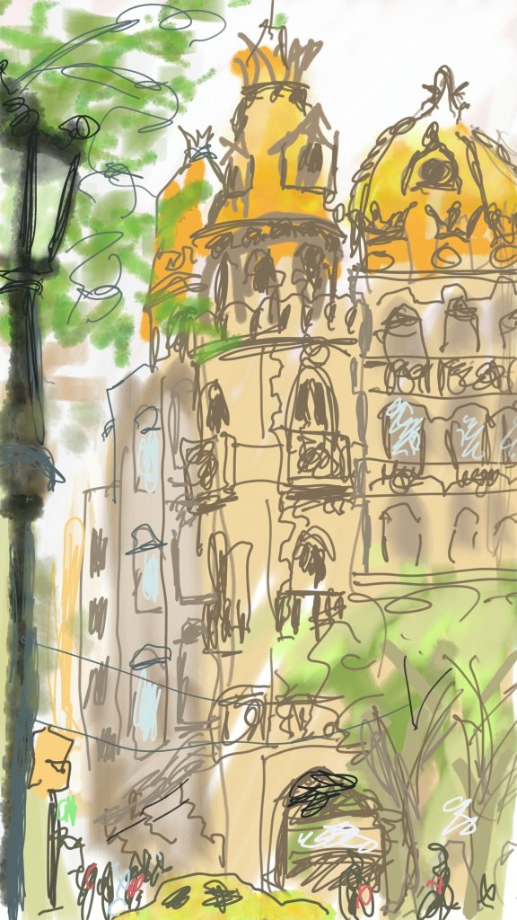 Passeig de Gràcia, Barcelona | Digital | 210 x 297mm | £150