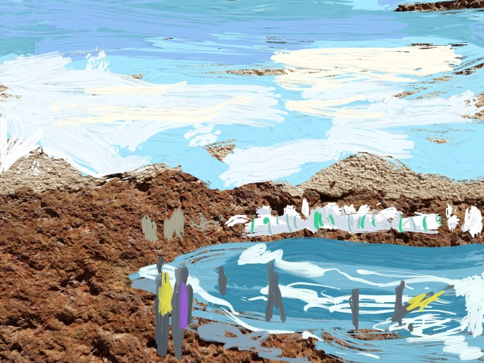 The Silence of the waves, Lanzarote | Digital Art | 297 x 210mm | £ 150