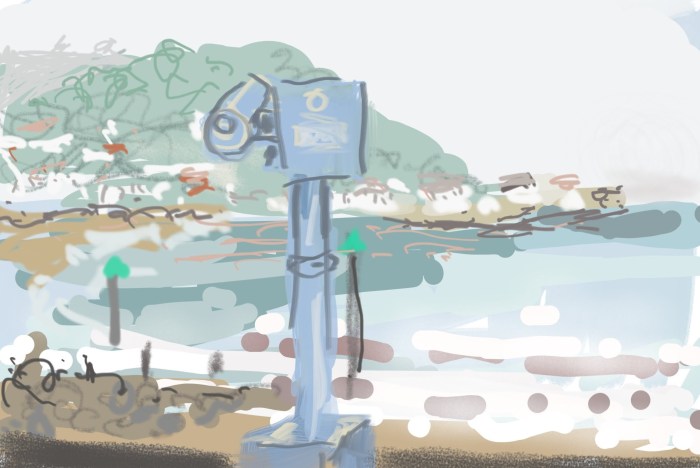 Hazy Minehead | Digital Art | 297 x 210mm | £150