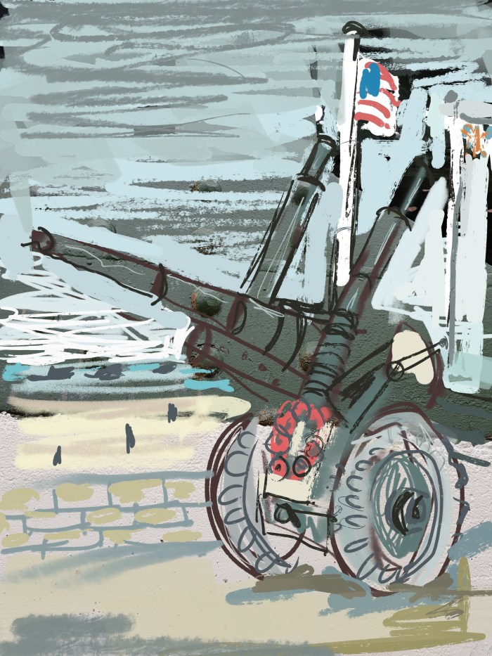 Arromanche Remembrance | Digital Art | 210 x 297mm | £150