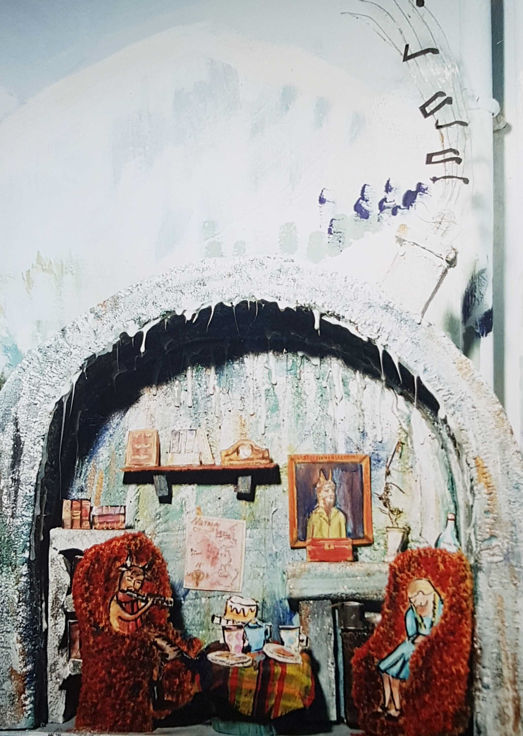 'Tea at Mr. Tumnus' | Mixed Media Sculpture | £500